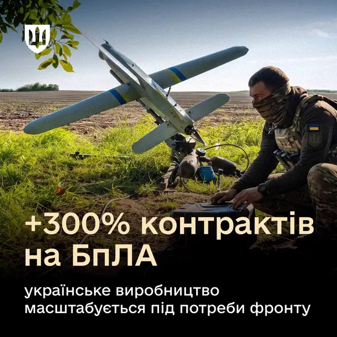 乌克兰国防部披露，国防采购机构Defense Procurement Agency（DOT）在2026年签下的无人机采购量比2025年增加300%。近几个月，… · Inty News
