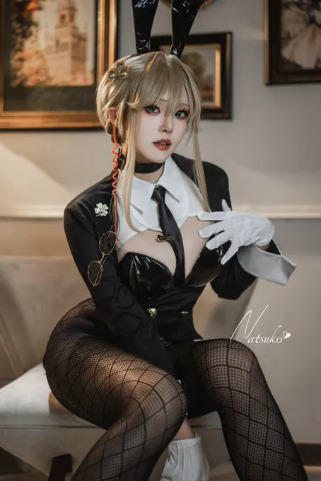 💕メイド服より指揮官はバニーガールの方がお好きですか？ #メガニケ #NIKKEcosplay #エード · Natsuko夏夏子💕C108(日)南 h-13b