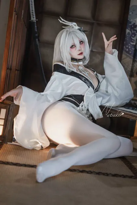 #アズールレーン #azurlane 🤍白鳳 コスプレ · Natsuko夏夏子💕C108(日)南 h-13b
