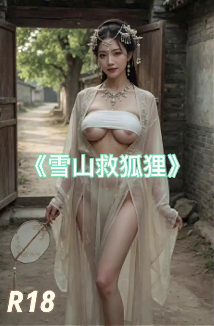AI色情短剧《雪山就狐狸🦊》狐妖报恩、大尺度情节 · 阿莲🪷AI色情短剧