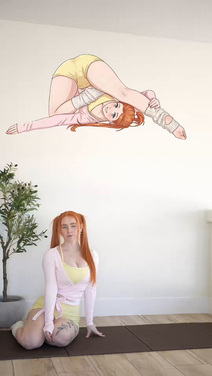 I’m getting so much more flexible! · Gemma