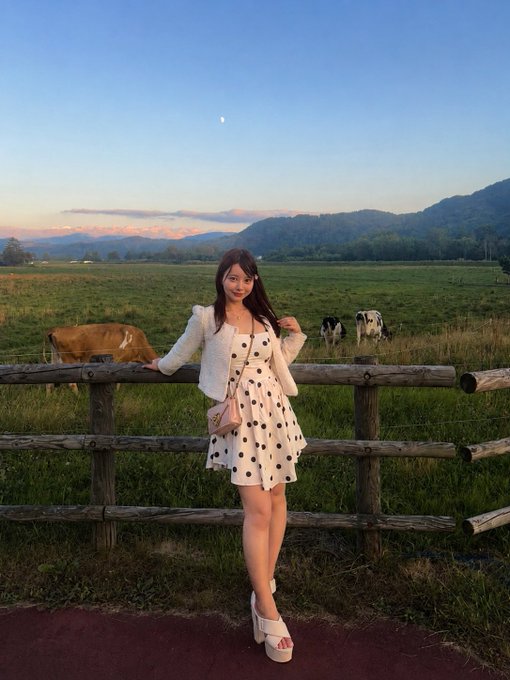 牛さんたちと🐄💕 · 福田ゆあ