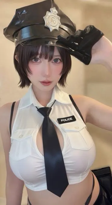 逮捕しにきました♡ · くろうさぎ🐰🖤