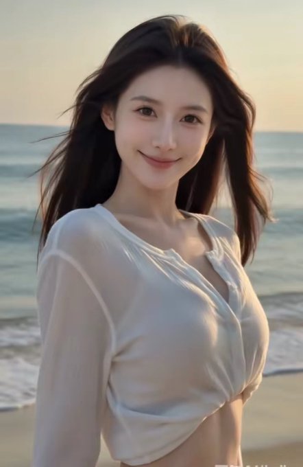 去海边看夕阳，海风吹着很舒服 · AIVideoHub 🕊️