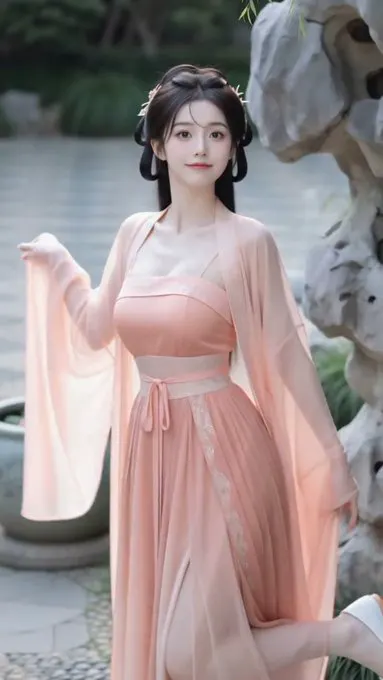 早上好呀～☀️💕 粉色是今天的心情，阳光是最好的滤镜， 甜妹带着满满元气来和你说早安啦～🌸✨ · AIVideoHub 🕊️