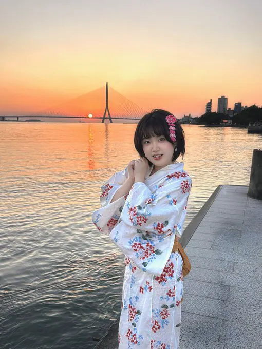 淡水的夕陽永遠看不膩 · 麻糬