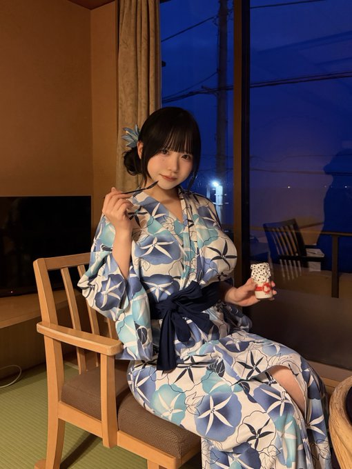 浴衣🍮💙 · リリ♡