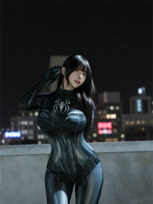 spider girl🕷️🖤 · リリ♡