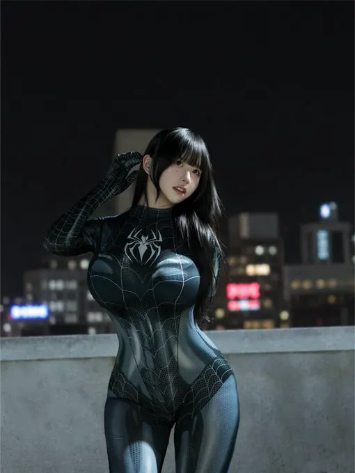 spider girl🕷️🖤 · リリ♡
