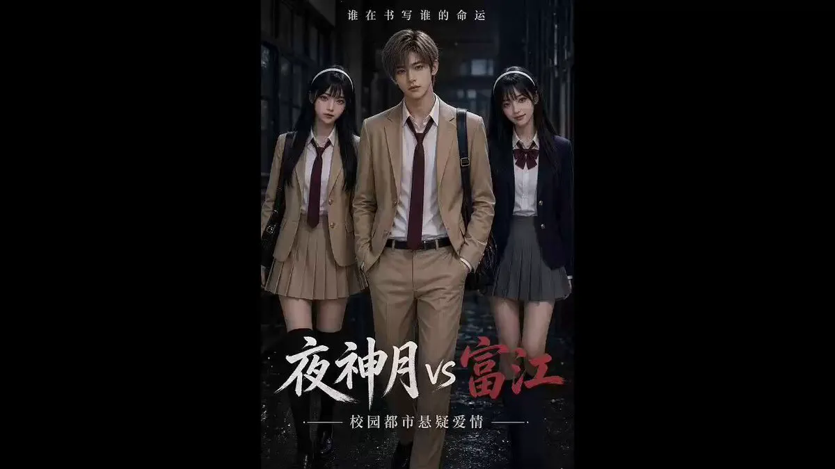 黄果短剧 经典改编 夜神月vs富江 EP1 夜神月写下富江的名字，她却没死。第二天教室外叫他亲爱的；零点翻进阳台，问他是怎么杀的自己，今晚这两个传奇人物究竟会… · 黄果短剧