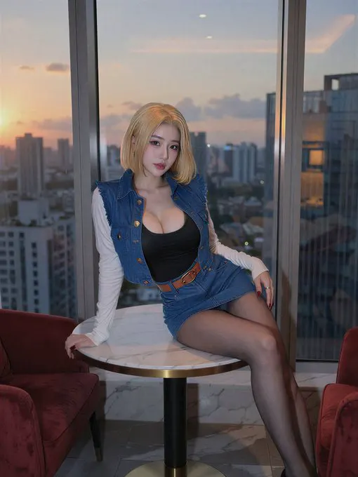 Recently, the roles people like to play 最近大家喜歡扮演的角色 #dragonball #人造人18號 #cosplay · JanniAi_lin