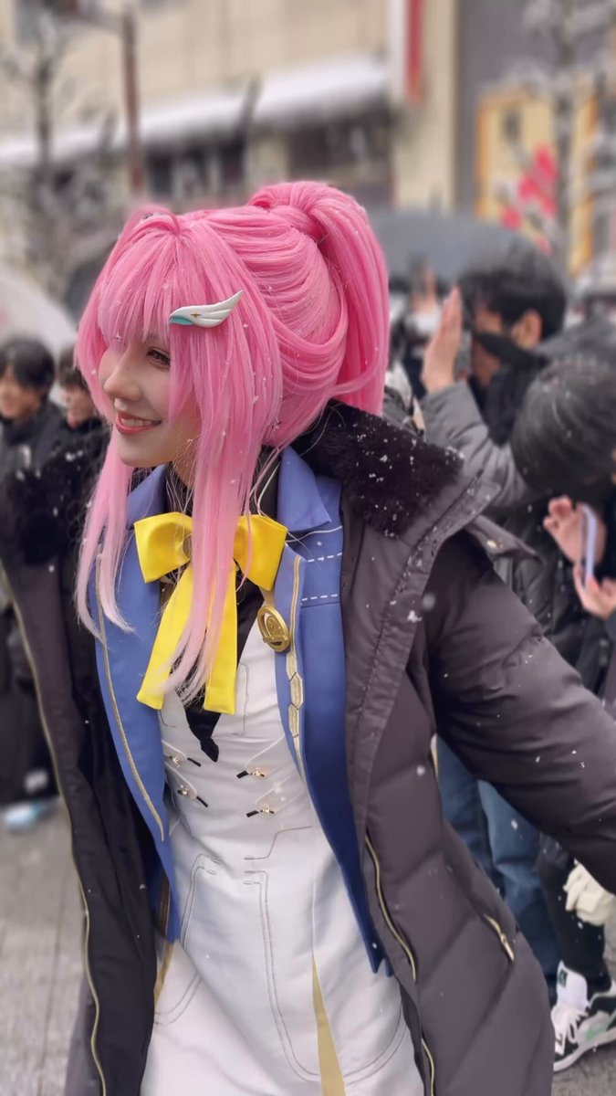 キュン💘 エイメス(学生服) Liz さん (@lizcat403 ) #鳴潮 #WUWATOGETHER · 森のくま♪
