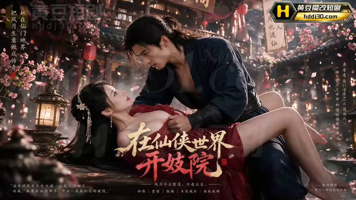 《在仙侠世界开妓院》 第1集 连载中 男主重生在仙侠世界，意外获得技能能够查看被操的次数，然后被多少根肉棒插入的次数。 @woshuaibao @wsdsbs · 禁果短剧AI