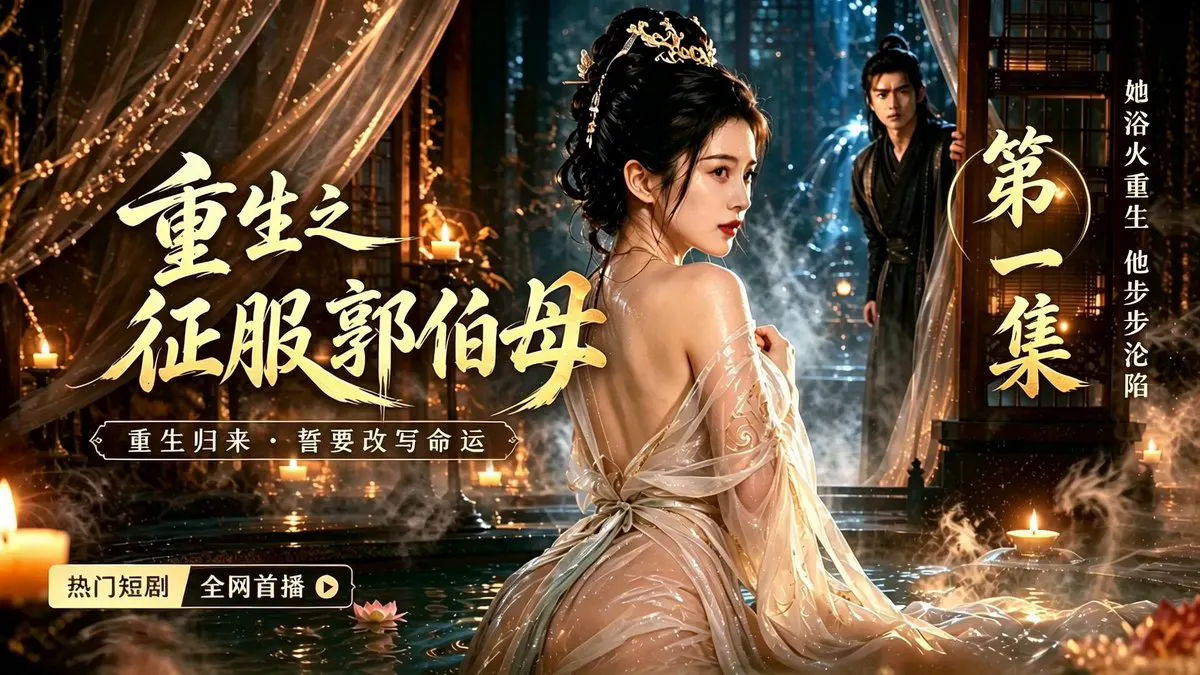 杨过重生后最爽的剧情： 郭靖废了，黄蓉却美得犯规。 杨过趁虚而入，一点点把郭伯母拉进欲望的深渊。 黄豆魔改，只做精品魔改短剧 #擦边短剧 #魔改短剧 #每日更… · 黄豆短剧