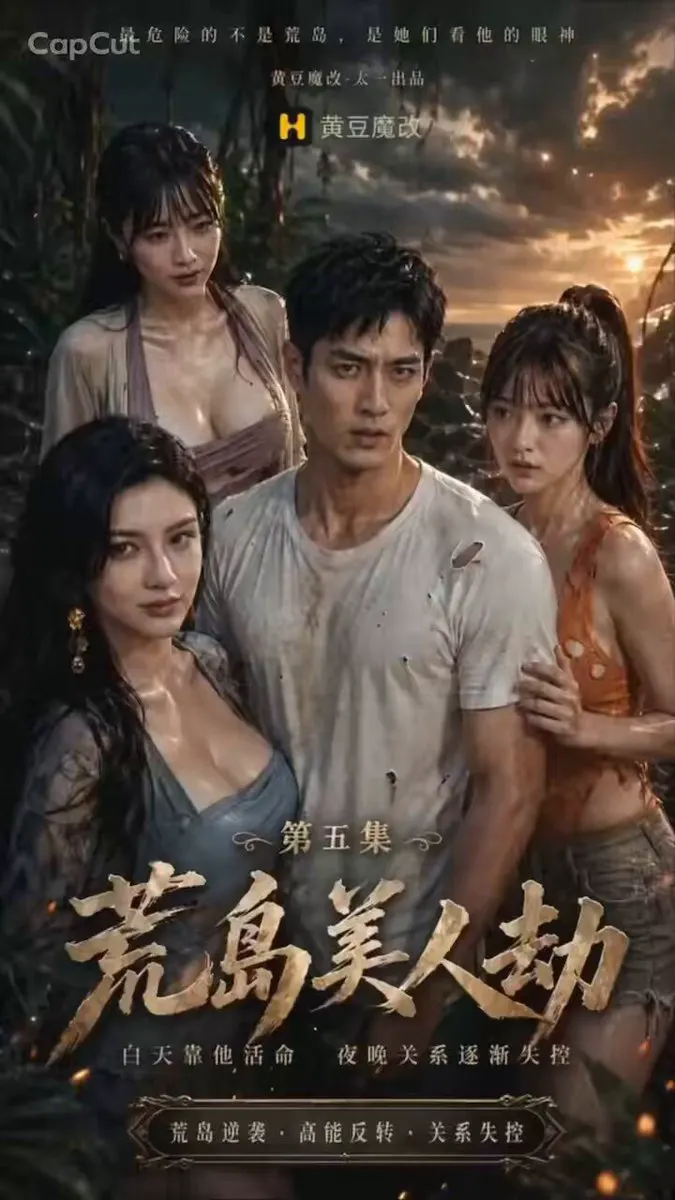 AI色情短剧《荒岛美人劫》第5集 · 阿莲🪷AI色情短剧