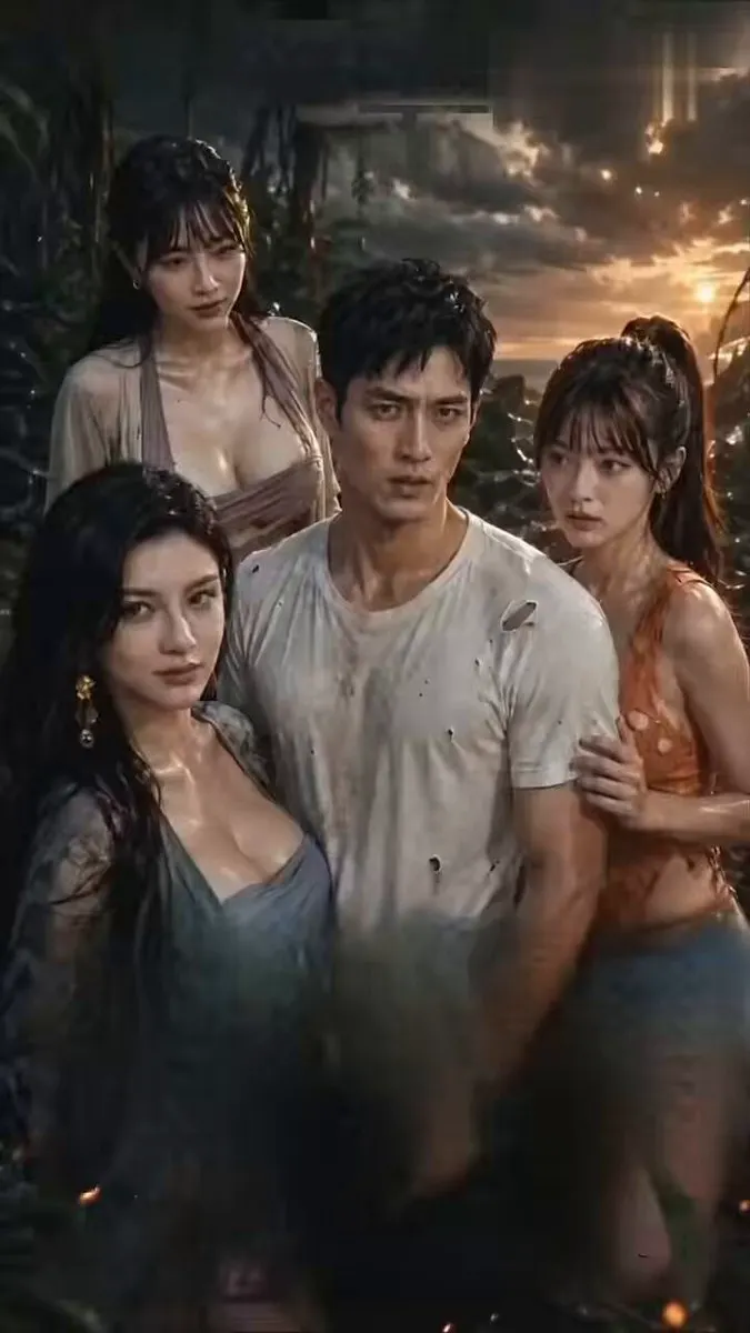 AI色情短剧《荒岛美人劫》第6集 · 阿莲🪷AI色情短剧
