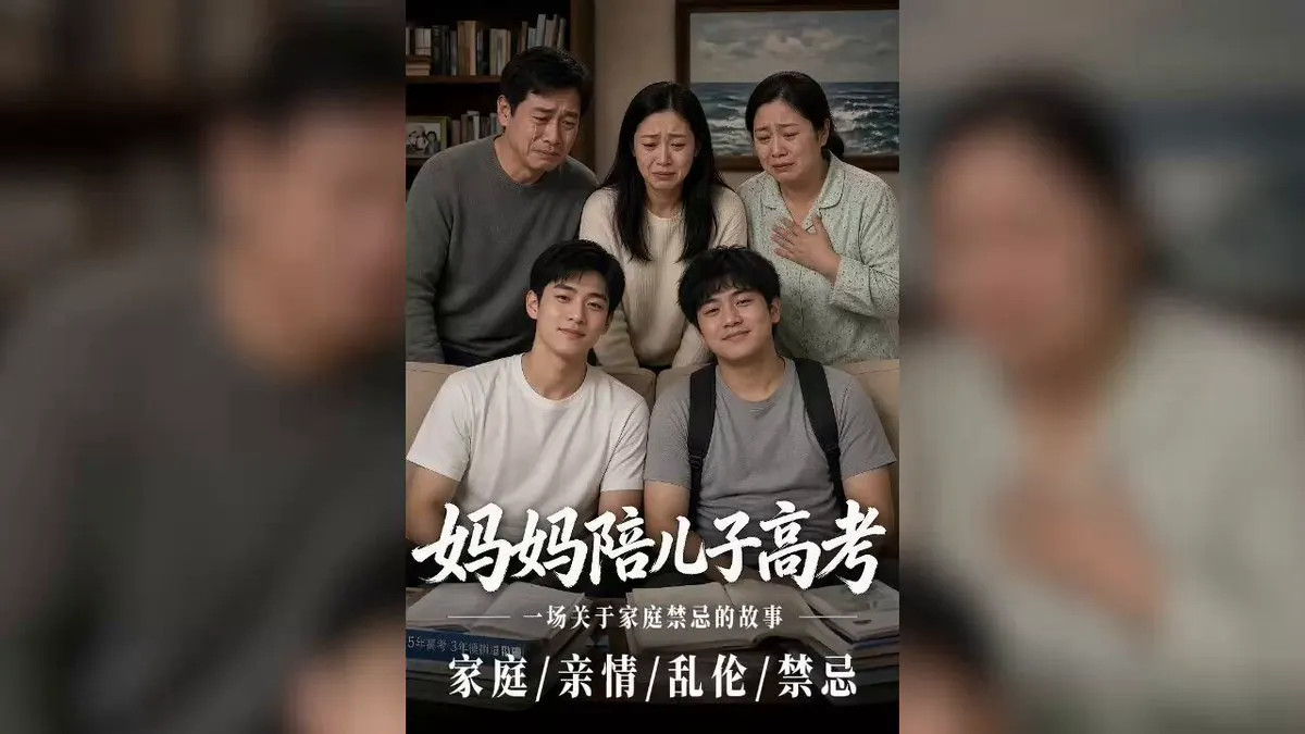 AI色情短剧《妈妈陪儿子高考》33分钟完整版 【点击主页链接下载App更多精彩】 #AI短剧 #成人短剧 #短剧 · 短剧速看