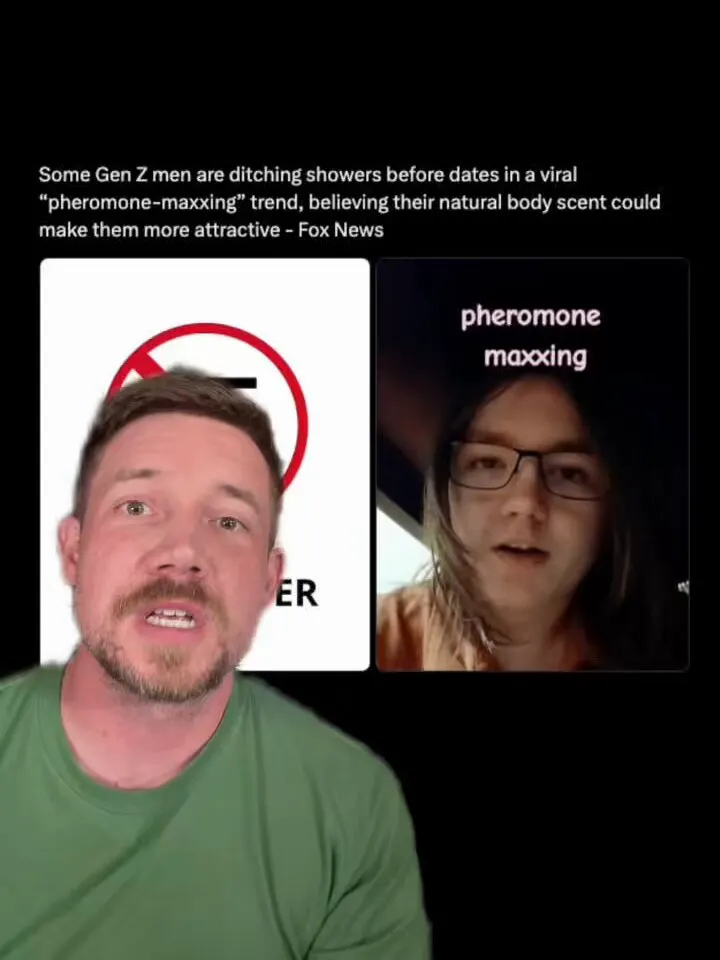 Apparently, some men are skipping showers before dates to let their “natural ph… · non aesthetic things