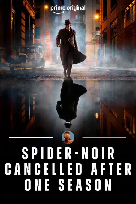 Prime Video cancels Nicolas Cage led ‘Spider-Noir’ after one season despite 11 … · non aesthetic things