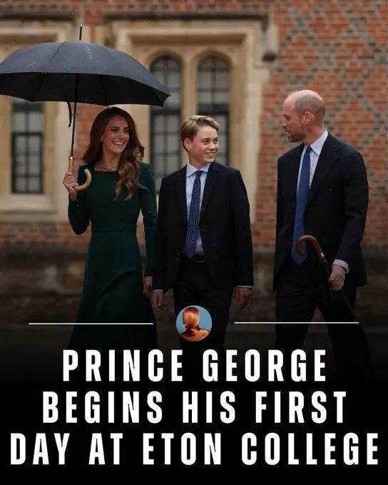 Prince George begins a new chapter as he starts at Eton College, the prestigiou… · non aesthetic things