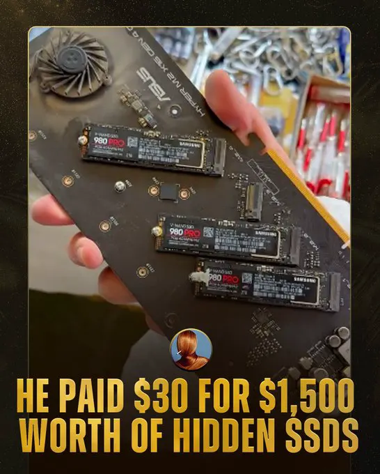 A flea market shopper in Kuwait paid $30 for a PC expansion card, only to find … · non aesthetic things