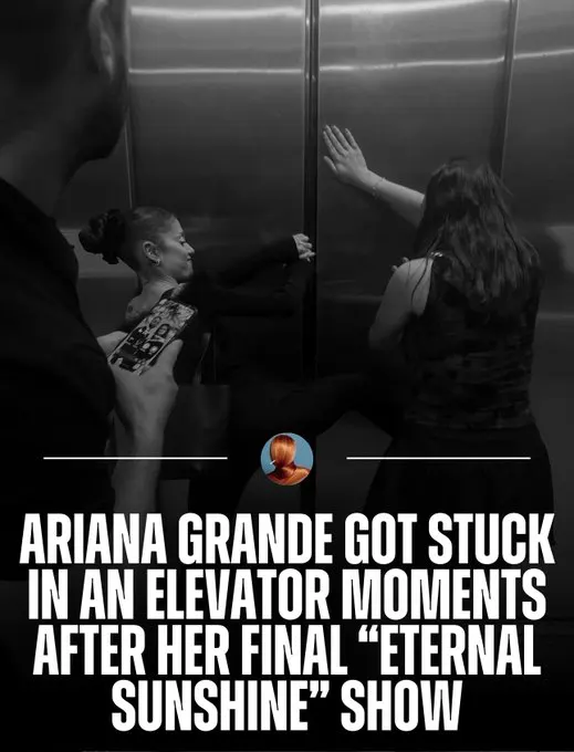 Ariana Grande reveals she got stuck in an elevator moments after her final ‘Ete… · non aesthetic things