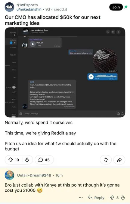 “Just collab with Kanye” — a Reddit comment that could go down in marketing his… · non aesthetic things