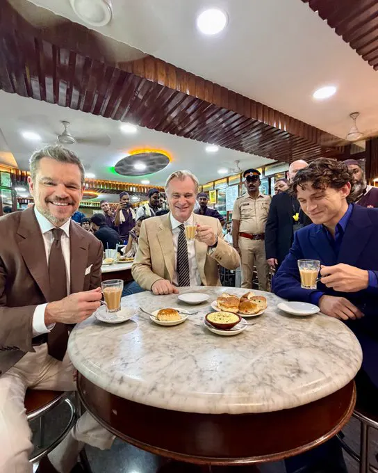 A cafe visited by Christopher Nolan, Matt Damon and Tom Holland in Mumbai, Indi… · non aesthetic things