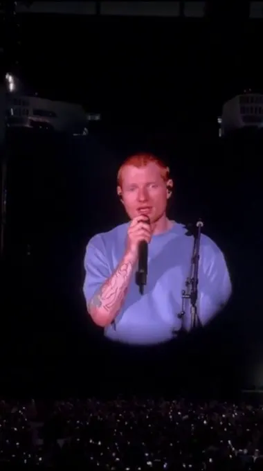 Ed Sheeran breaks silence on Gaza in emotional first speech since Macklemore co… · non aesthetic things