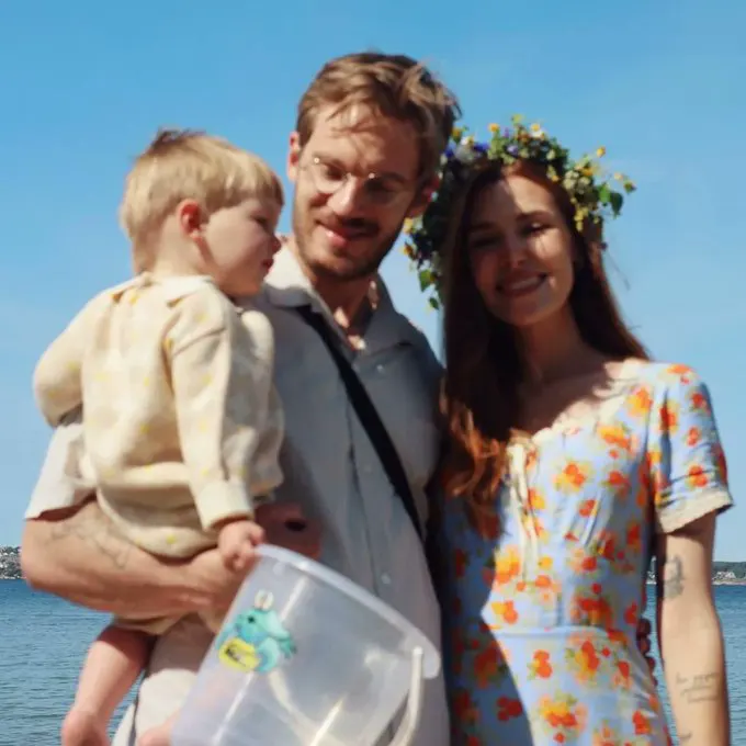 PewDiePie ends family vlogs with Marzia to protect son Björn’s privacy “I want … · non aesthetic things