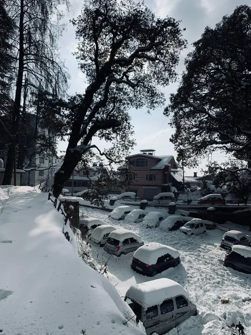 This is what winter looks like in a small town in India · non aesthetic things