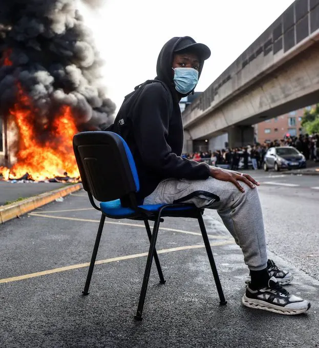 15 year old boy loses hand after police grenade explodes during French school p… · non aesthetic things