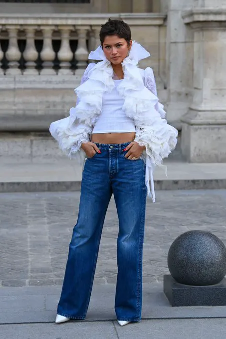 Zendaya attends Louis Vuitton’s Spring/Summer 2027 show in Paris · non aesthetic things