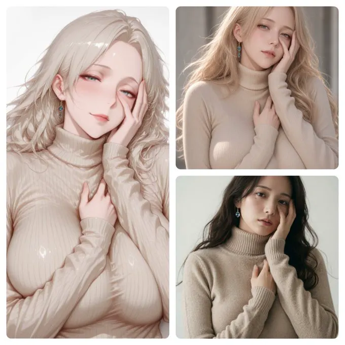 Grok Image2.0 简单测试 结论： 1.亚洲人像有所加强，不像以前的华裔风格，现在的更偏网红风。 2.同样的提示词，相比以前写实风格有所减弱。 3.… · vgggy