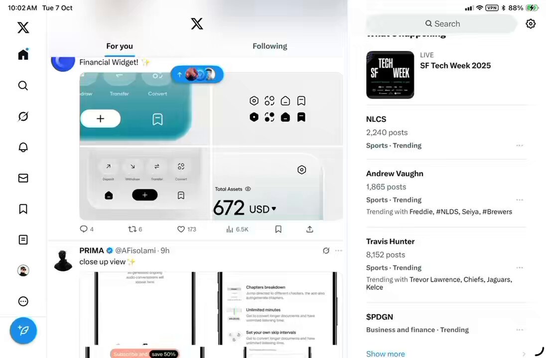 iPadOS Slide Over is finally back, and it even supports free-form resizing now … · BunnyLau