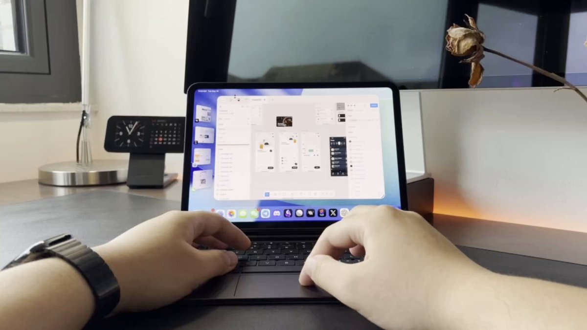 分享一下最近在 iPad 上用 Figgy 跑 Figma 的体验，搭配上 Hive 来使用还蛮丝滑的，M4 M5 iPad Pro 上的 Figma 已经相… · BunnyLau