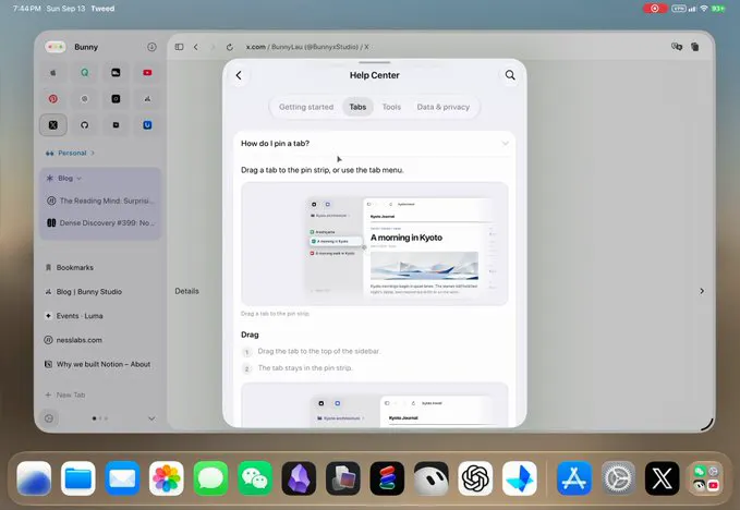 Been working on an animation for our help center in #SwiftUI. This is what it l… · BunnyLau