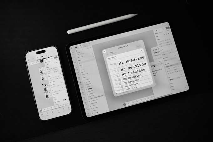 全新的 Figgy 1.0.1 版本支持了可自定义的触控侧栏、Apple Pencil快捷键、本地字体管理、iOS 端布局适配，在没有键盘的情况下也能使用大部… · BunnyLau