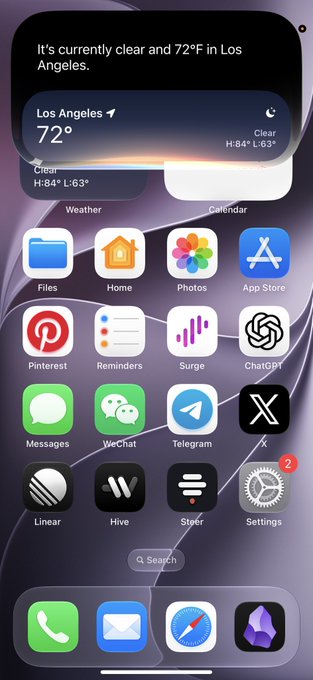 搞定了在国内使用完整版 Siri AI 的方法，看起来这次的检验方式还是挺特别的，等我有空再测试一下具体的细节。 · BunnyLau