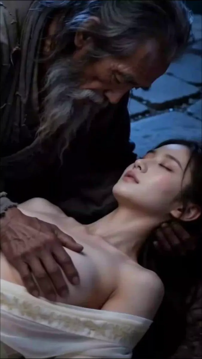 射雕魔改同人之黄蓉巧施连环计，龙女误入乞丐窝，仙子堕凡尘，反差感拉满了 #芒果短剧 #小龙女 #同人 #AI成人短剧 · 香蕉姐姐